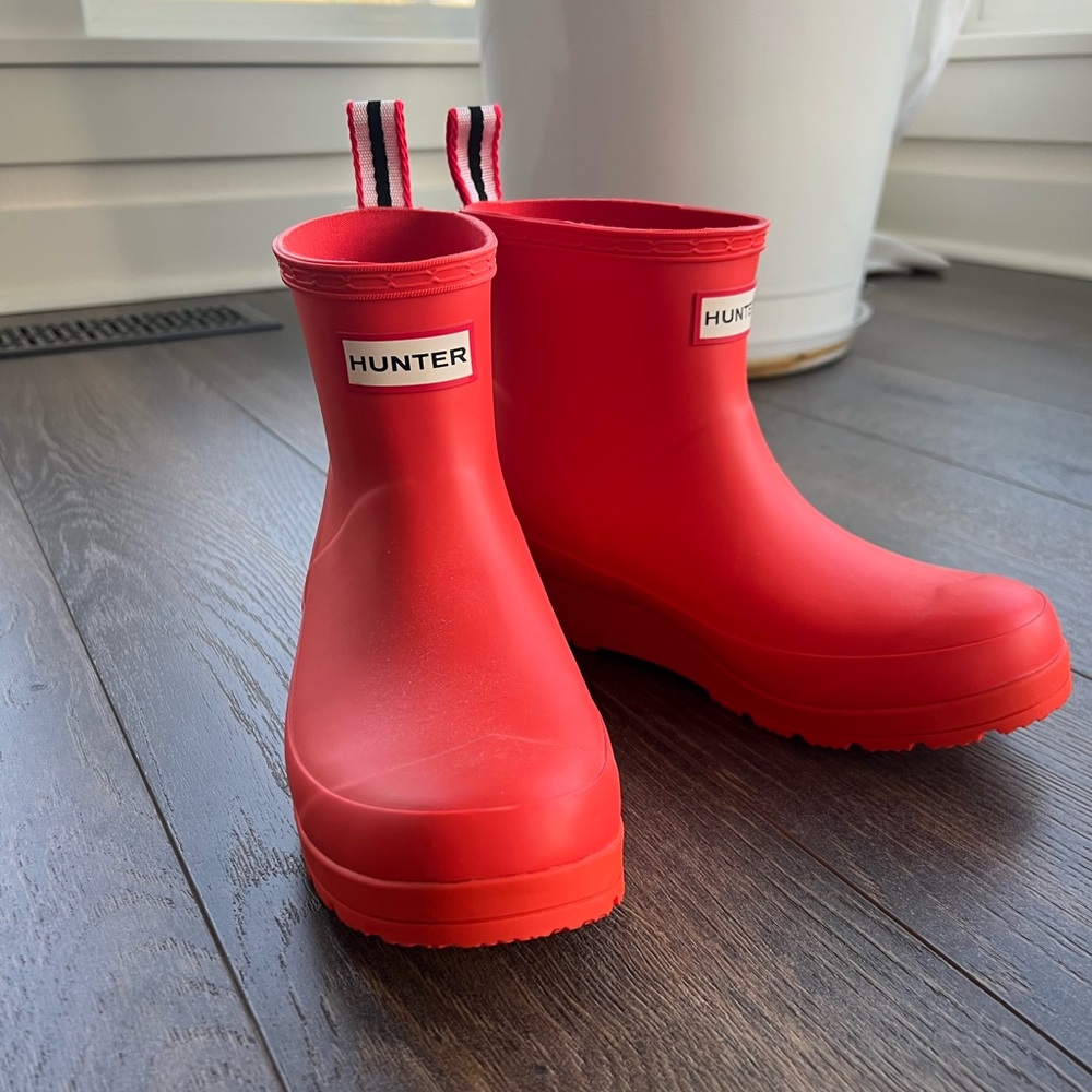HUNTER Original Play Rain Bootie women size 6